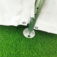 Grande tente de réception extérieure en tissu PVC transparent, type chapiteau, pour mariages, fêtes, expositions, événements, abri en dôme