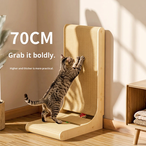 Griffoir pour chat moderne à <span class=keywords><strong>4</strong></span> niveaux en carton ondulé, écologique, avec coussin remplaçable, pour chats d'intérieur, vente en gros - Product Image 1