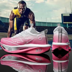 Chaussures de course légères de printemps, d'été et d'automne, baskets de designer en mesh, marathon, course de <span class=keywords><strong>sprint</strong></span> longue, chaussures de course pour hommes et femmes, plaque en carbone - Product Image 1