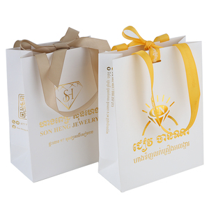 Tùy Chỉnh In Sang Trọng Bao Bì Thủ Công Giấy Mua Sắm Quà Tặng Túi Cá Nhân Quần Áo Màu Hồng Lớn Túi Giấy Với Logo Của Riêng Bạn - Product Image 6