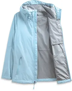 Luxury Design Oem High Quality Breathable 10000 mm Recycle Fabric Nylon Mesh Women Waterproof Jacket