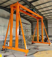 Mini-grue portique électrique mobile à double poutre, portative, de 1, 2, 3, 5, 8, 10, 20 tonnes pour atelier