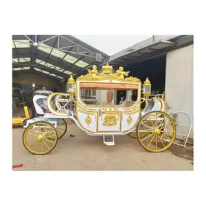 Miguo Royal Luxury Electric Carriage/Electric Wedding Wagon Special Transportation/High Quality Horse Carriage