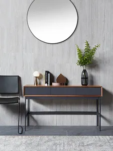 Living Room Furniture Modern Design Wooden Rectangular Hallway Console Table
