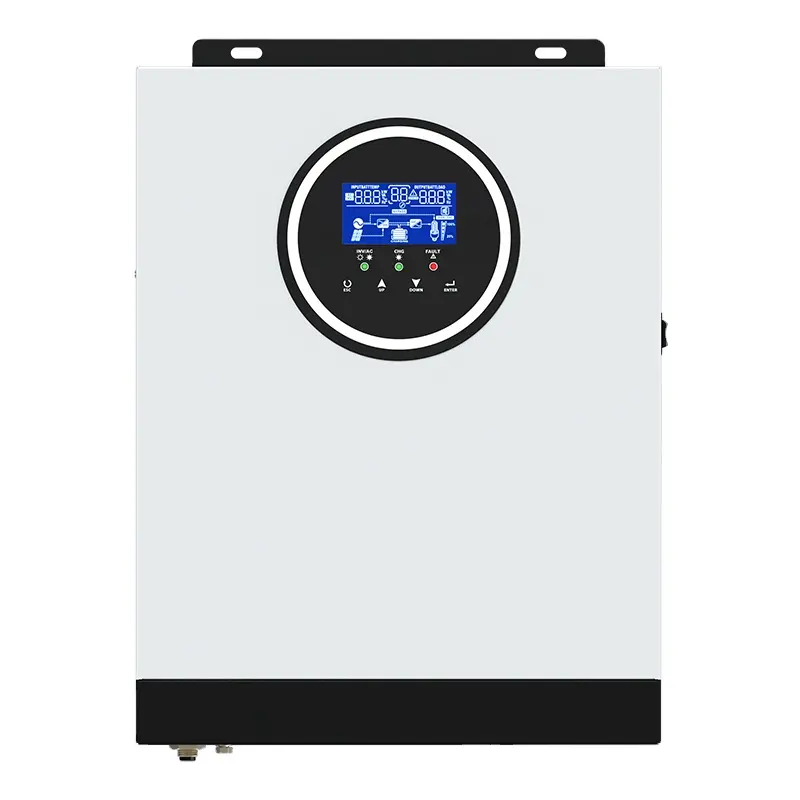 hybrid solar inverter 3000W 24VDC 230VAC MPPT 80A with WIFI APP and RS232 pv input 90-450vdc