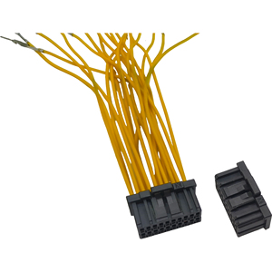 TE Dynamic D-1000 1827862/1827863 2.0mm 间距插座和接线盒 UL11028 22AWG 600V MPPE 高电压定制线束 - Product Image 4