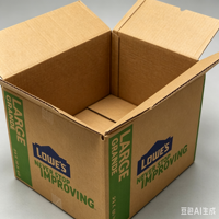 Boîte en carton ondulé personnalisée, emballage en papier recyclable pour machines à visser