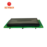 Pantalla de código de segmentos Sunman SMS0408, transreflectiva, positiva, de 4 dígitos con punto decimal, puerto serie de dos cables, -20+60, bajo consumo de energía