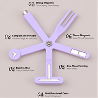 Outil de manucure magnétique professionnel 9-en-1 pour effet œil de chat, outils de conception d'ongles magnétiques puissants pour salon et DIY à domicile