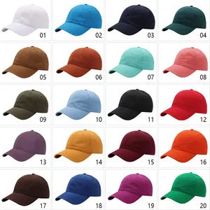 Personalizzare la qualità del marchio 6 pannelli ricamati custom papà cappello logo sport cappellino da baseball da uomo