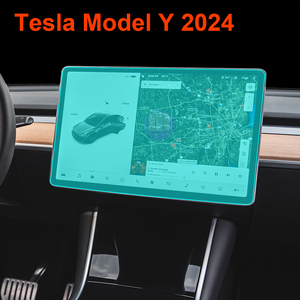 <span class=keywords><strong>2025</strong></span> Tesla mô hình y Tempered Glass bảo vệ màn hình độ cứng 9H AAA lớp cho trung tâm điều khiển xe màn hình - Product Image 3