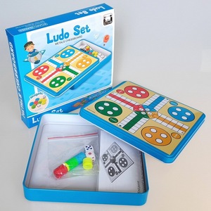 <span class=keywords><strong>Juego</strong></span> de Mesa Magnético <span class=keywords><strong>Ludo</strong></span> de Alta Calidad con Caja de Hojalata - Product Image 2