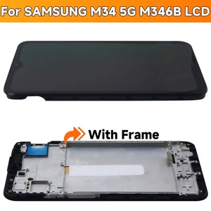 ราคาโรงงาน จอ LCD มือถือ Oled ขนาด 6.5 นิ้ว สำหรับ <span class=keywords><strong>Samsung</strong></span> M34 5G M346 M346B  หน้าจอสัมผัสพร้อมกรอบ - Product Image 3