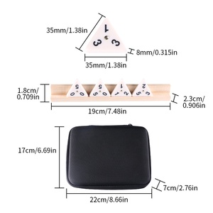 <span class=keywords><strong>Jeu</strong></span> <span class=keywords><strong>de</strong></span> Rummy Classique à Haute Performance avec Dominos Triangulaires pour Adultes et Adolescents - Product Image 2