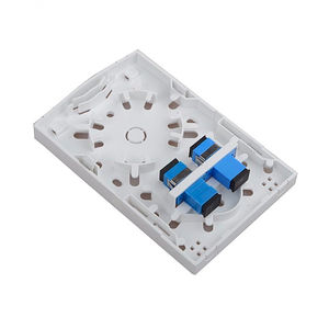 光纤插座ODN FTTH <span class=keywords><strong>2</strong></span>芯光纤接线盒<span class=keywords><strong>2</strong></span>端口光缆/连接器保护盒<span class=keywords><strong>2</strong></span>通道分路器盒 - Product Image 5