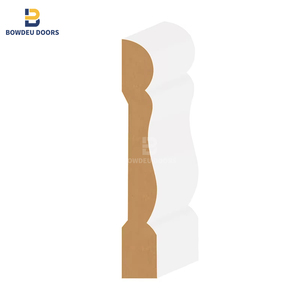 Zócalo de <span class=keywords><strong>Madera</strong></span> Ecológico Moderno Personalizado, Zócalos de MDF con Acabado <span class=keywords><strong>Blanco</strong></span>, Protección de Pared de <span class=keywords><strong>Madera</strong></span>, Zócalo para Piso - Product Image 4