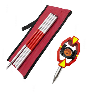 Estación Total de Topografía: Mini Prisma con Poste de Cuatro Secciones, Prisma Universal Constante 0, Equipo de Topografía - Product Image 1