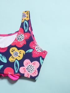 Costume da bagno caldo, moda spiaggia <span class=keywords><strong>Bikini</strong></span> carina stampa di frutta estate due pezzi bambino bambino costume da bagno per bambini - Product Image 6