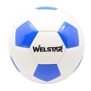 Ballon de football Welstar cousu à la machine, couleur noire et néon, pour la promotion, sports de plein air - Product Image 4