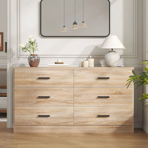 <span class=keywords><strong>Commode</strong></span> moderne de luxe à 6 tiroirs avec grand espace de rangement, meuble de chambre en bois pour salon ou dressing - Product Image 3