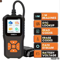 Offre Spéciale V318 Scanner de Diagnostic automatique lecteur de Code de fonction OBDII complet matériau ABS pour le diagnostic de voiture OBD11 OBD2