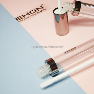 Fournisseur de gros Tubes de brillant à lèvres en plastique transparent et mince Tube de maquillage cylindrique - Product Image 4