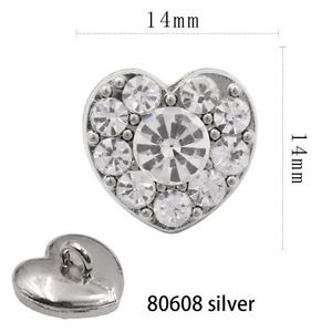 Boutons à coudre ronds en alliage, boucle diamant, breloque, perles en strass, boutons à tige - Product Image 6