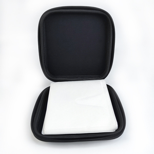 Boîte de rangement <span class=keywords><strong>pour</strong></span> CD personnalisé EVA étui de protection <span class=keywords><strong>pour</strong></span> <span class=keywords><strong>DVD</strong></span> étui de CD <span class=keywords><strong>portable</strong></span> à fermeture éclair organisateur de stockage de disque sac portefeuille <span class=keywords><strong>pour</strong></span> <span class=keywords><strong>voiture</strong></span> - Product Image 4