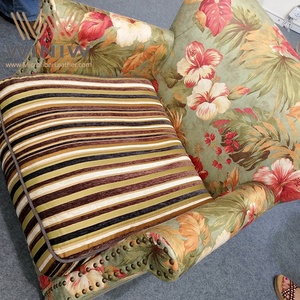 Vải bọc ghế sofa và ghế đệm giả da microfiber in họa tiết chống thấm, chất liệu dệt kim - Product Image 5