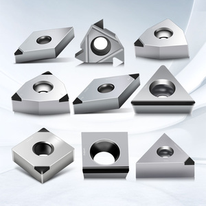 Nhà sản xuất Carbide <span class=keywords><strong>PCD</strong></span> chèn chuyển công cụ cắt vcgt 160404 <span class=keywords><strong>PCD</strong></span> tungsten carbide CNC Lathe cho nhôm - Product Image 3