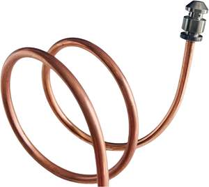 Pilotrohr 3/16" OD × 20" Kupferrohr biegbare Reichweite Ofen Pilotbrenner Herd Metall Pilotbrennerteile - Product Image 1