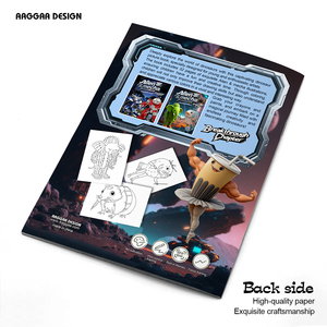 Libro da Colorare World of Warcraft Bestseller, Libro da Colorare <span class=keywords><strong>per</strong></span> Bambini, Libro da Colorare Semplice, Personalizzabile all'Ingrosso - Product Image 2