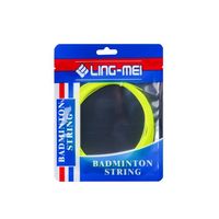 Cordes de badminton en fibre de nylon Lingmei LM70 pour raquette - Vente en gros d'usine, couleur unie