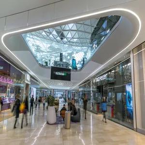 Dimmable Fixture Tracking Suspended Diffus Ceiling Recessed Office <strong>Fitting</strong> Hanging <strong>Lights</strong> Supermarket LED Recessed Lamp Lighting - Product Image 5