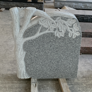 Estatua Conmemorativa Tradicional de Granito Tallado con Forma de Árbol Pequeño, Estilo Americano, para Jardín de Cementerio, Uso en Exteriores, Marca UNION - Product Image 2