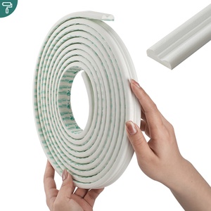 Bande de finition murale auto-adhésive en EVA flexible et peignable, moderne, <span class=keywords><strong>pour</strong></span> bricolage créatif, idéale <span class=keywords><strong>pour</strong></span> les murs et plafonds de villas, hôtels et hôpitaux - Product Image 1
