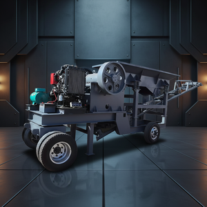 Funny Mobile Jaw Crusher, Site-Unrestricted, High-Efficiency Crushing - Product Image 1