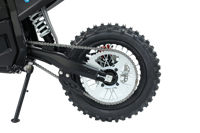 Moto tout-terrain électrique Leafsport M5 3500W 48V avec moteur à entraînement direct central, vitesse maximale de 40-60 km/h
