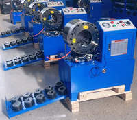 Machine à sertir les flexibles automatique pour tuyaux flexibles, tuyaux en plastique et assemblages de flexibles de douche – Simple d'utilisation, facile à manipuler