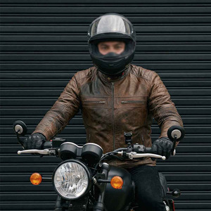 Chaqueta de Cuero para Motociclismo y Carreras, Hecha a Medida, Ropa Deportiva para Hombre, Chaqueta de Motociclista de Cuero Genuino de Alta Calidad - Product Image 3