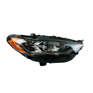 Ensemble de phares de projecteur halogène avec LED DRL angle ambre pour FORD <span class=keywords><strong>Fusion</strong></span> 2017-2019 accessoires para <span class=keywords><strong>auto</strong></span> - Product Image 1