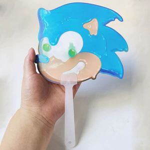 Cadeaux souvenirs promotionnels, éventail portable personnalisé en PP, éventail à main en plastique - Product Image 1