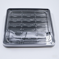 Boîtes de Conservation Alimentaire en Plastique Écologiques Couvercle de Boîte Emballage de Restaurant Couvercles à Sushi pour le Sucre