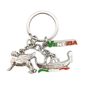 Porte-clés 3D en alliage de zinc Souvenir touristique de <span class=keywords><strong>Venise</strong></span> Vintage sur mesure en usine-Conception légère personnalisable - Product Image 4