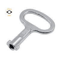 Clé triangulaire universelle à haute adaptabilité pour serrures de porte d'ascenseur, robinets de compteur d'eau et armoires électriques