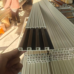 WPC geprofileerde wandpanelen PVC plaat geslaten WPC paneel interieurdecoratie groothandelsprijs PVC binnenwandbekleding - Product Image 6