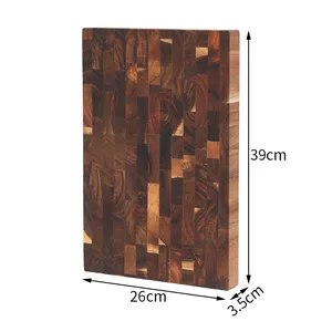 Individuelle Massivholz-Schneideblöcke Akazienholz Schneidebrett Mini-Holz-Schneidebrett