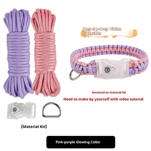 Kit de Matériel DIY pour Collier Lumineux Fait Main pour Chiens et Chats – Confortable, Réfléchissant, Luminescence Nocturne, Anti-Perte, Toutes Saisons - Product Image 6