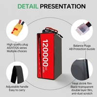 Batterie solide à basse température supérieure 7C 6S 22S 24S 88000mAh 120000mAh 320Wh/kg pour Evtol/UAV à voilure fixe/Drone multirotor