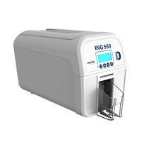 Magicard Enduro ING550 Membresía de doble cara Insignia de empleado Impresión de plástico PVC Impresora de tarjetas de identificación